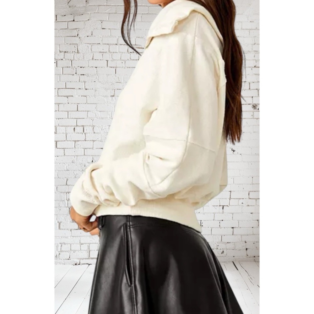 Free People‎ We the Free Not So Ordinary Slouchy Pullover Top Size Xs Oversized